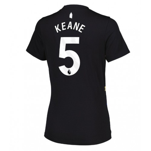 Stroje piłkarskie Everton Michael Keane #5 Koszulka Trzeciej dla damskie 2025-26 Krótki Rękaw